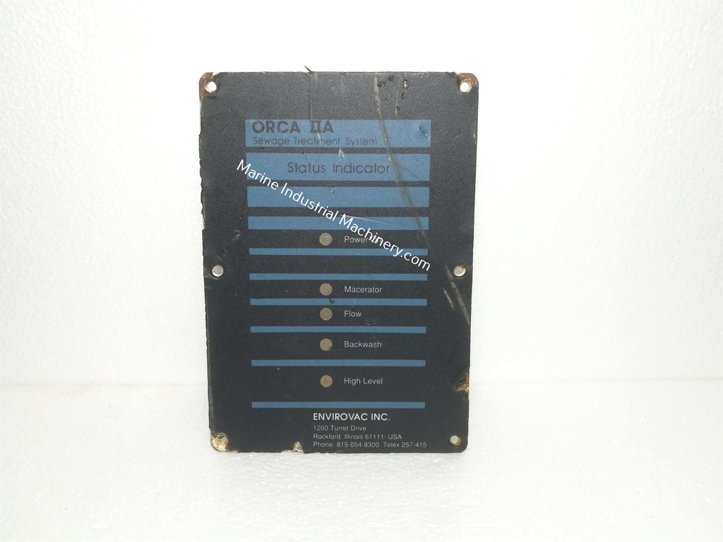 Evac Inc. ORCA IIA Status Indicator