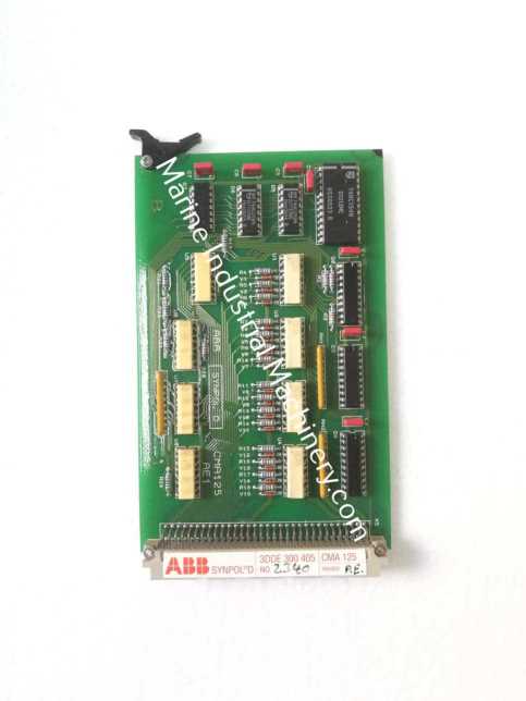 ABB Synpol D 3DDE 300 405 CMA 125 Pcb Card