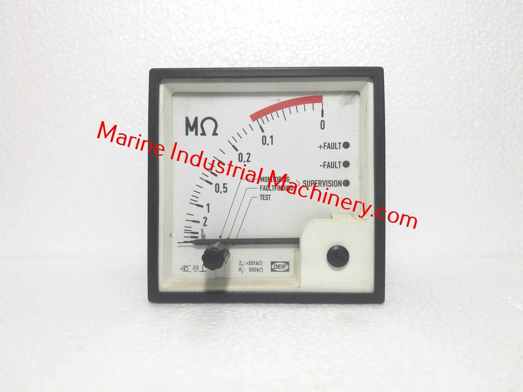 Deif SIM-Q Mega Ohm Meter(0-10 MOhm)