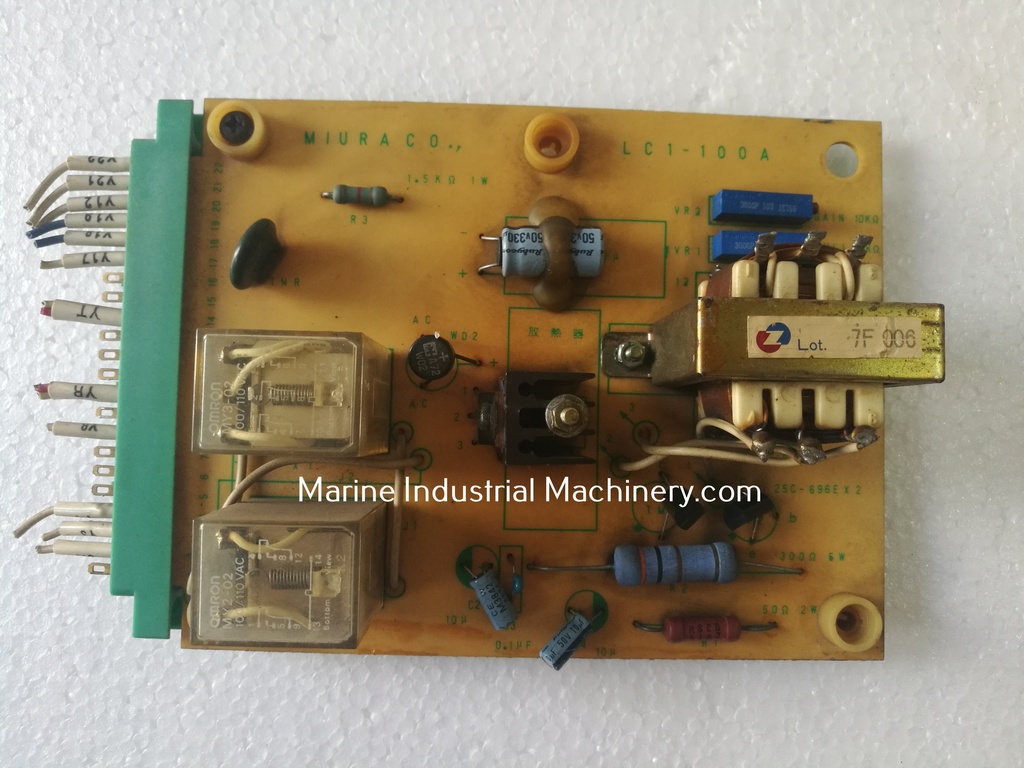 Miura Co. LC1-100A Pcb Card