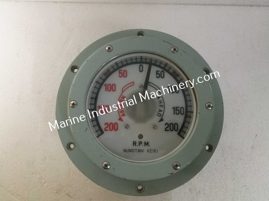 Nunotani Keiki JIS F 8521-FE150K Electric Propeller Shaft Revolution Indicator