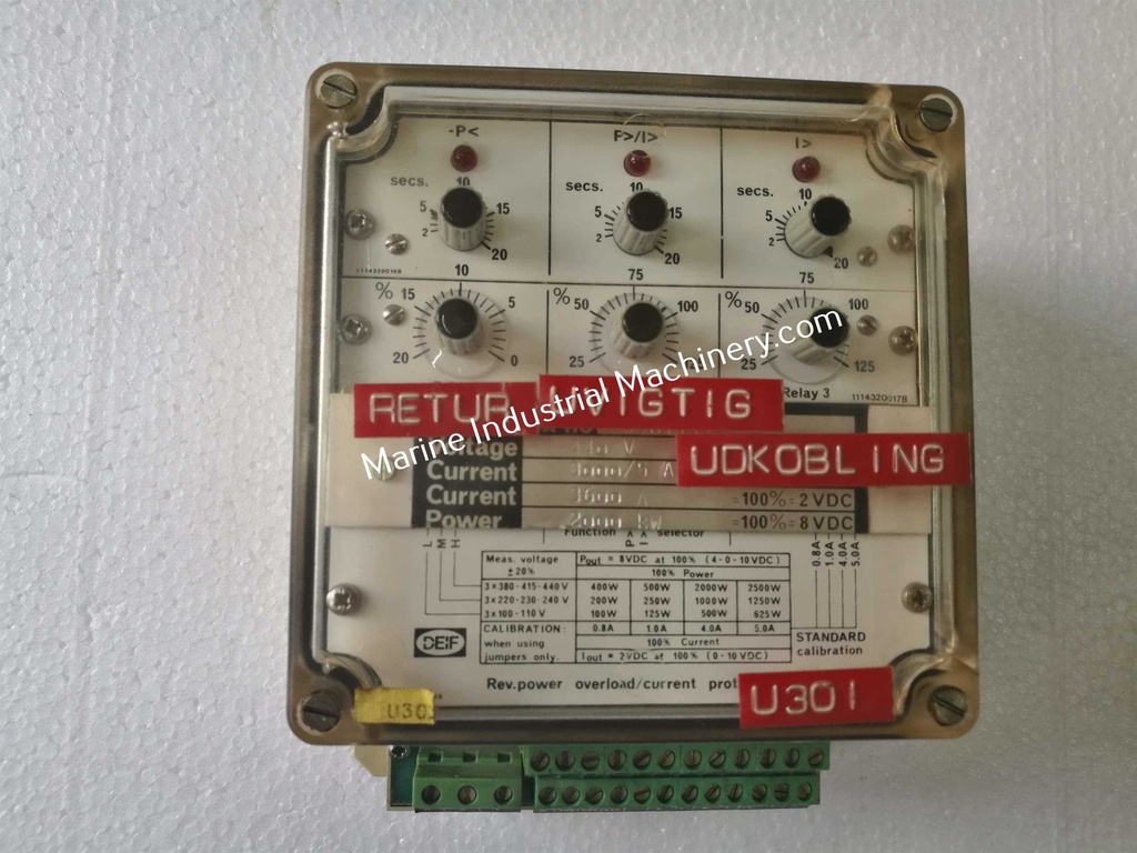 Deif GEPIMAX-3N Protection Relay (440V)