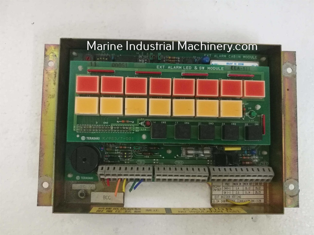 Terasaki EEA-511 EXT Alarm LED & SW Module