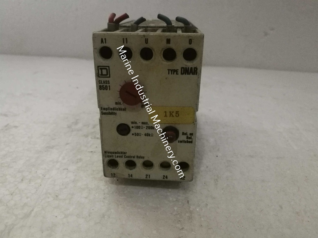 Square D 8501 DNAR Liquid Level Control Relay