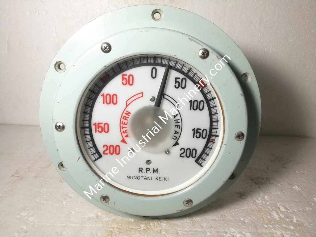 Nunotani JIS F 8521-FE150Ke Electric Propeller Shaft Revolution Indicator