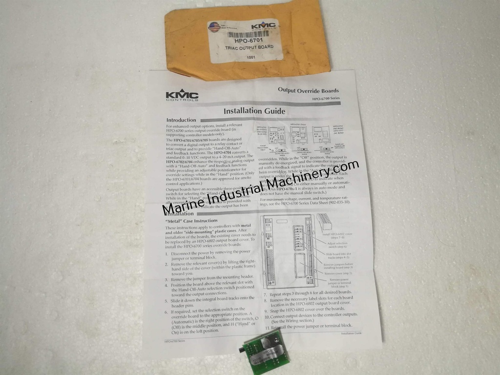 Kmc HPO-6701 Triac Output Board