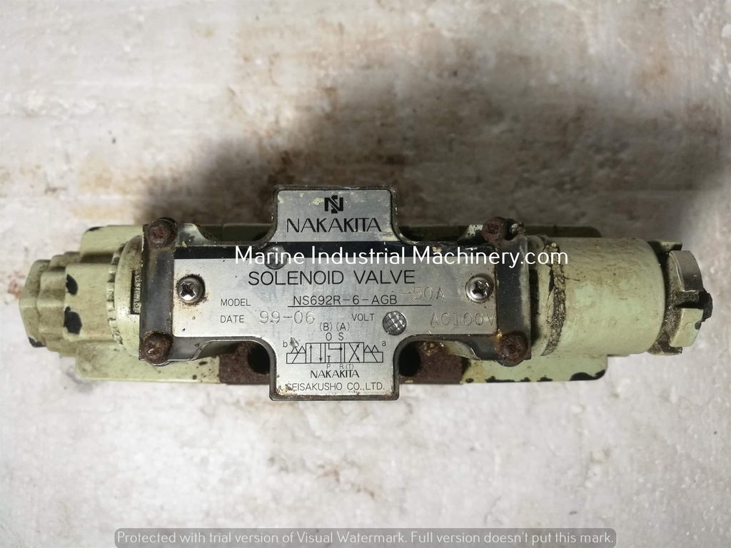 Nakakita NS692R-6-AGB-50A Solenoid Valve