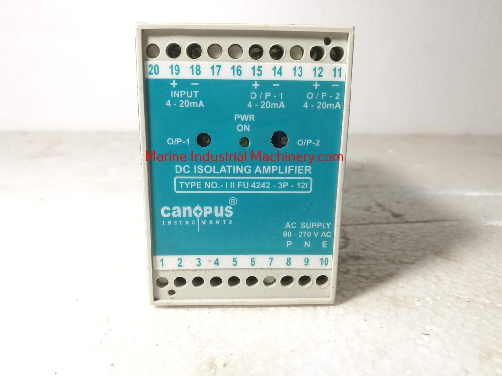 Canopus Instruments IIIFU 4242-3P-12I DC Isolating Amplifier