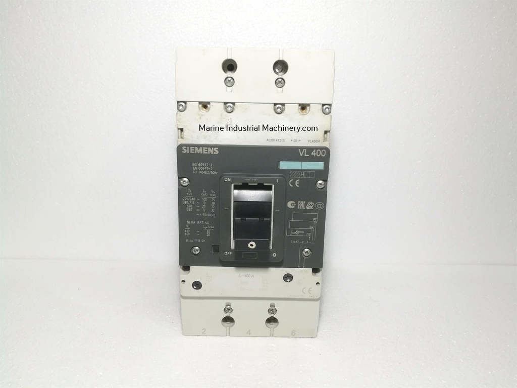Siemens VL400 Molded Case Circuit Breaker