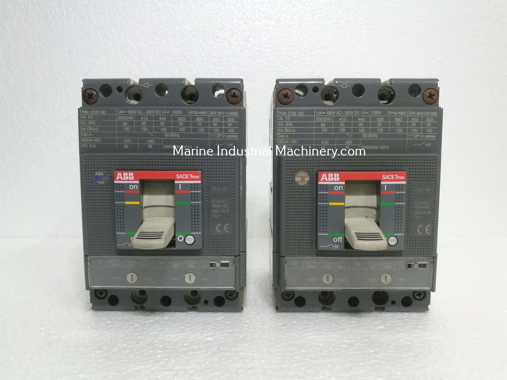 ABB SACE Tmax XT2S 160 Circuit Breaker