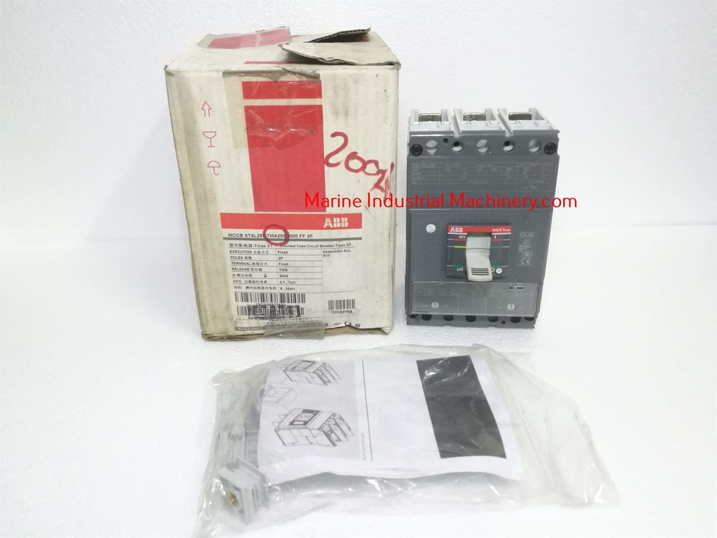 ABB SACE Tmax XT4L 250 Circuit Breaker(3P 200A)