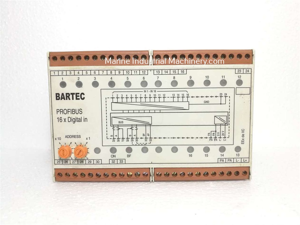 Bartec 07-7331-2302 16 In Digital Profibus Interface