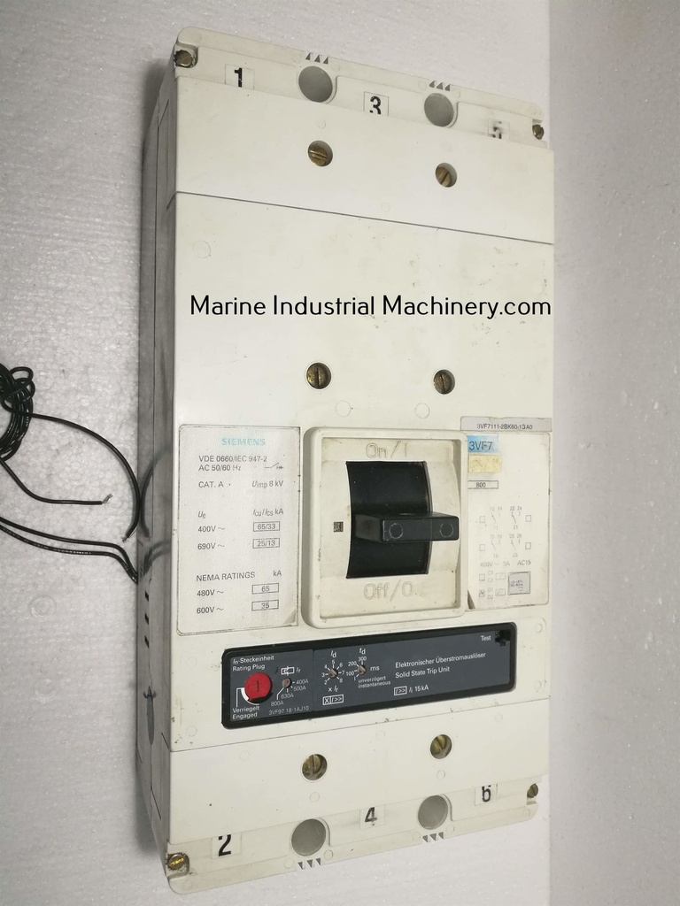 Siemens 3VF7111-2BK60-1GA0 Circuit Breaker