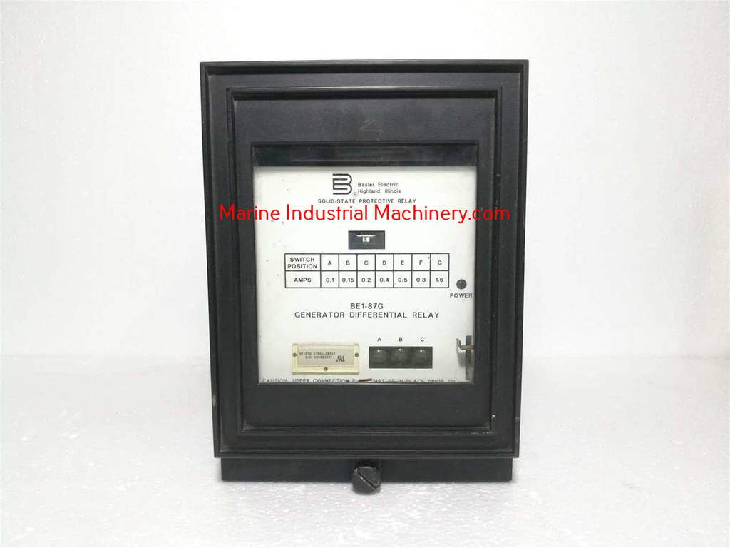 Basler Electric BE1-87G Generator Differential Relay