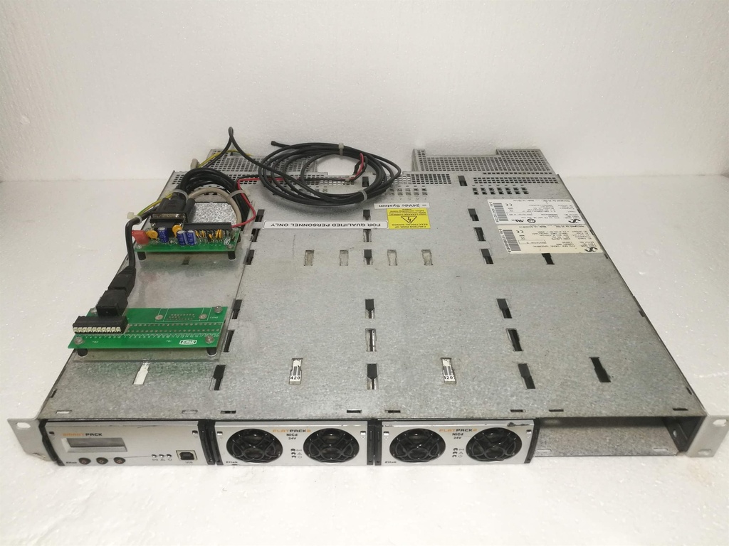 Eltek Flatpack2 FP2 1U PR 4AC HC Power Rack