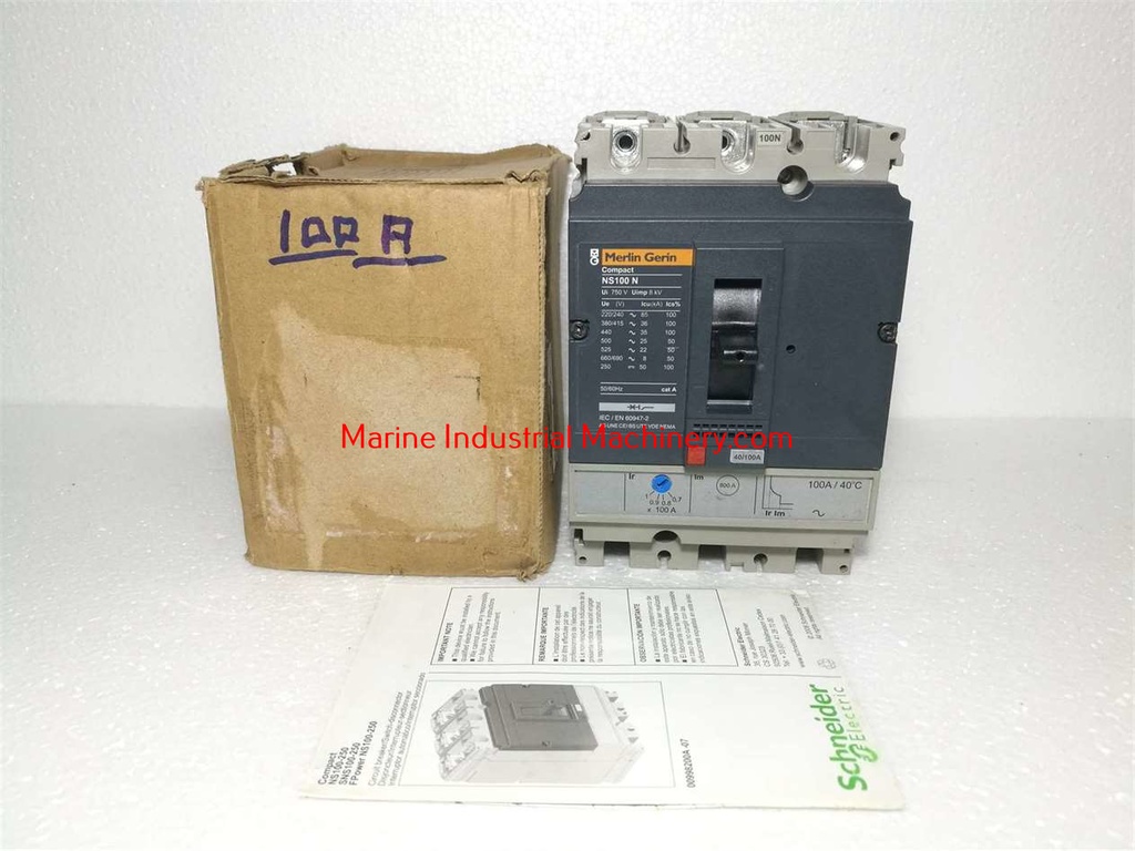 Schneider Electric Merlin Gerin NS100 N Circuit Breaker