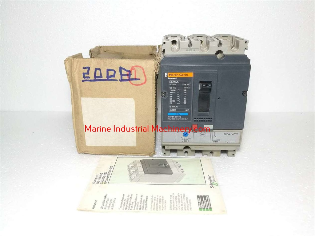 Schneider Electric Merlin Gerin NS160L Circuit Breaker