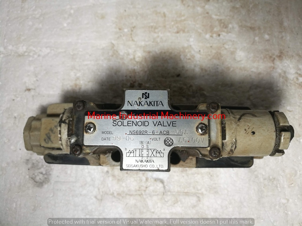 Nakakita NS692R-6-ACB-50A Solenoid Valve