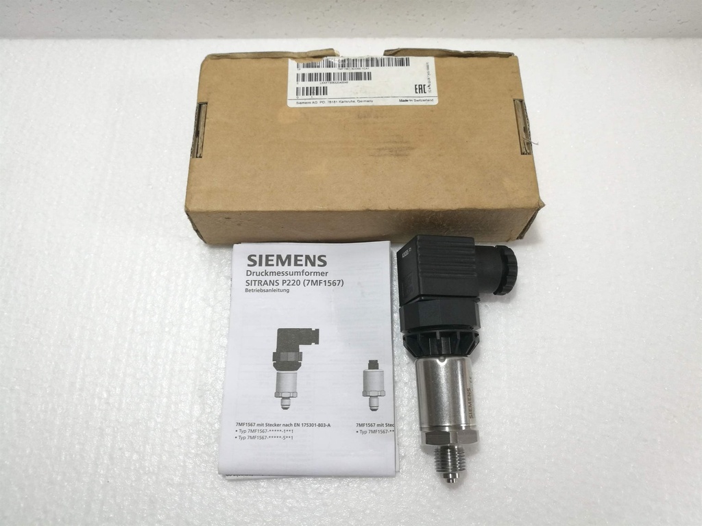 Siemens 7MF 1567-3DD00-1CA1 Pressure Transmitter