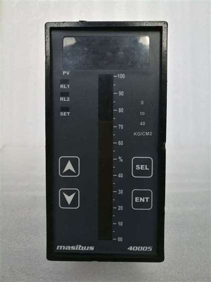 Masibus 40005 SC Bar Graph Digital Display Process Signal Control Indicator