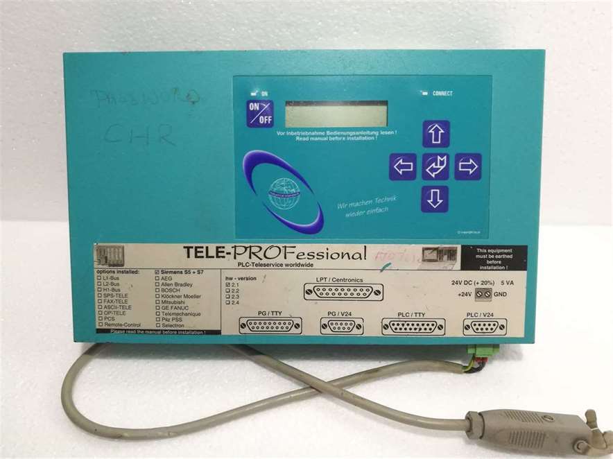 Tele-professional PLC-Teleservice worldwide Communication Interface