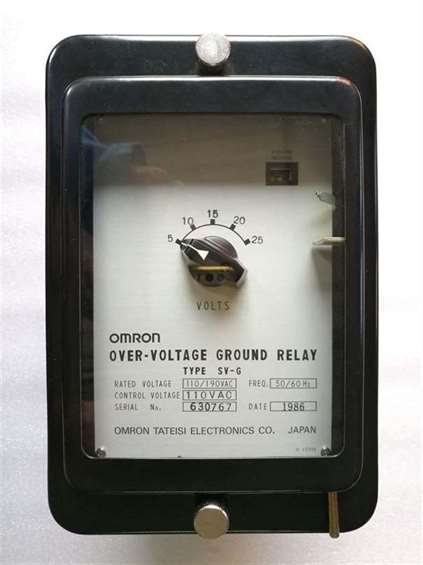 Omron SV-G Over-Voltage Ground Relay