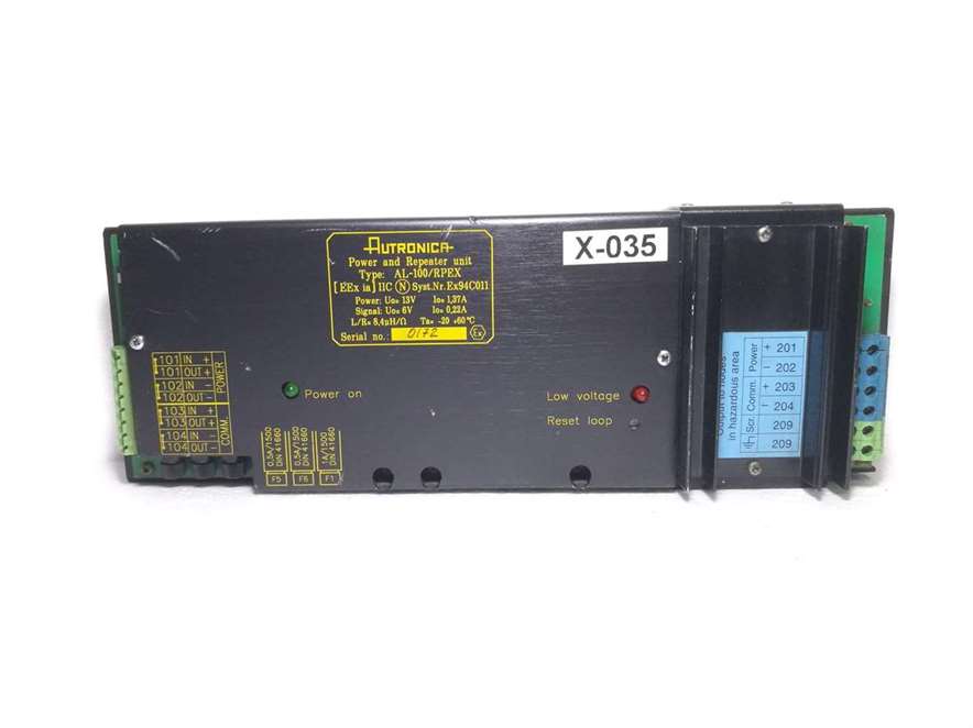Autronica X-035 AL-100/RPEX Power Repeter Units
