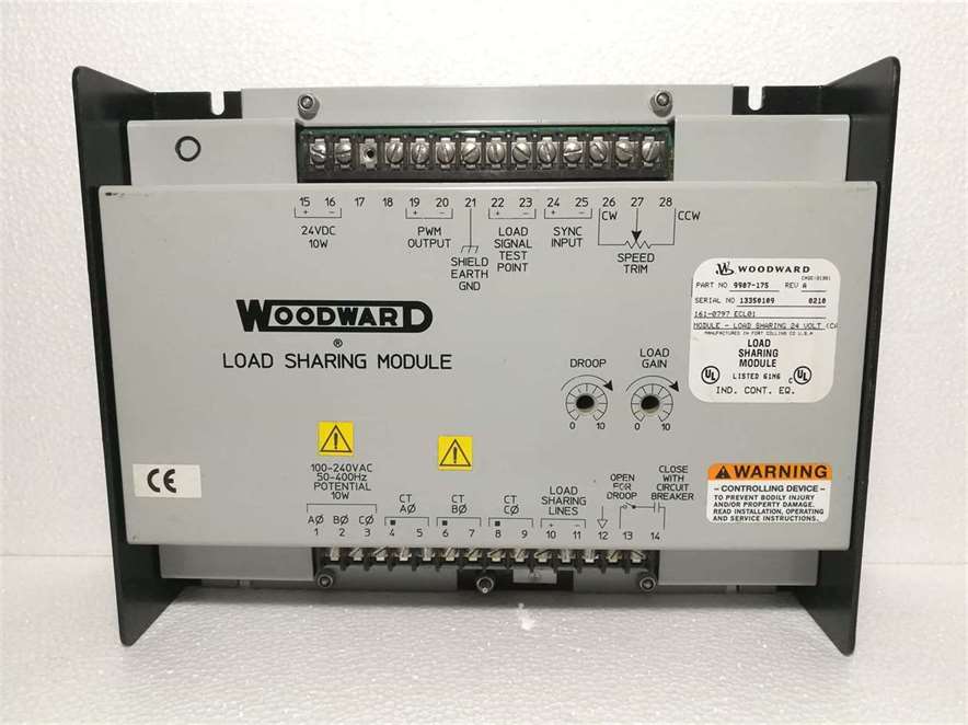 Woodward 9907-175 Load Sharing Module