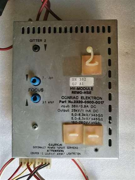 Conrac Elektron SN 382 QJ A1 HV Module