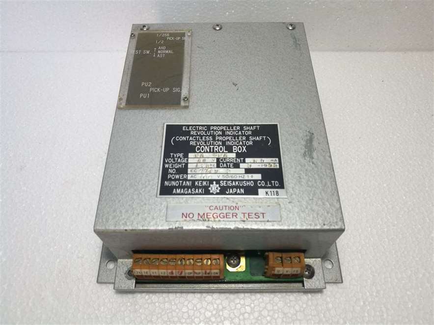 Nunotani Keiki PA-SPA Electric Propeller Shaft Revolution Indication Control Box