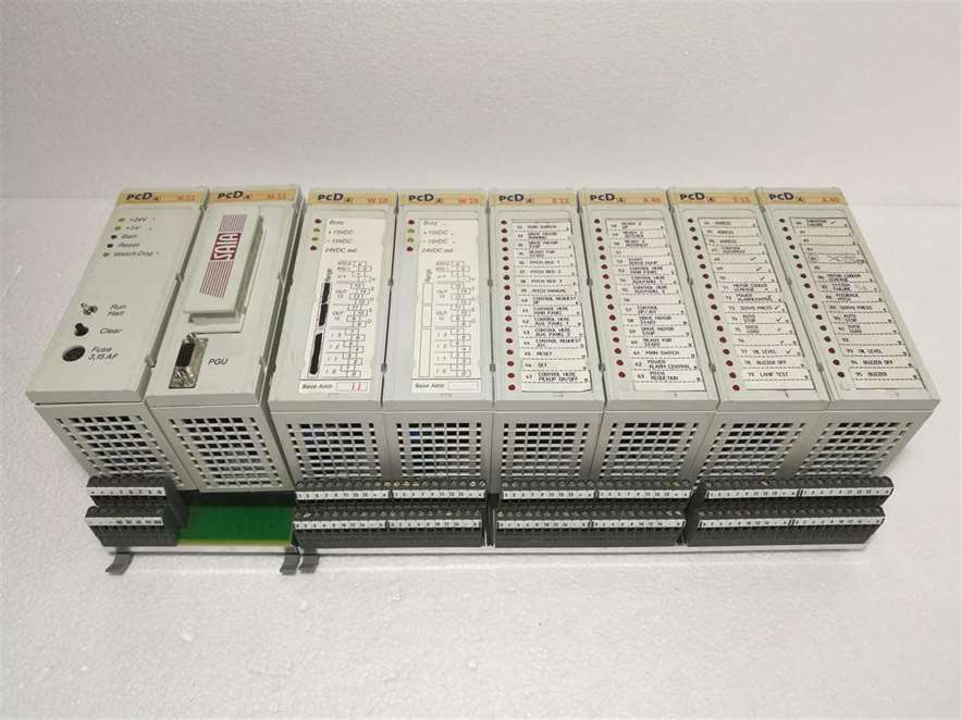 SAIA PCD4 N21+M11+W10[2]+E11[2]+A40[2] Input Output Modules