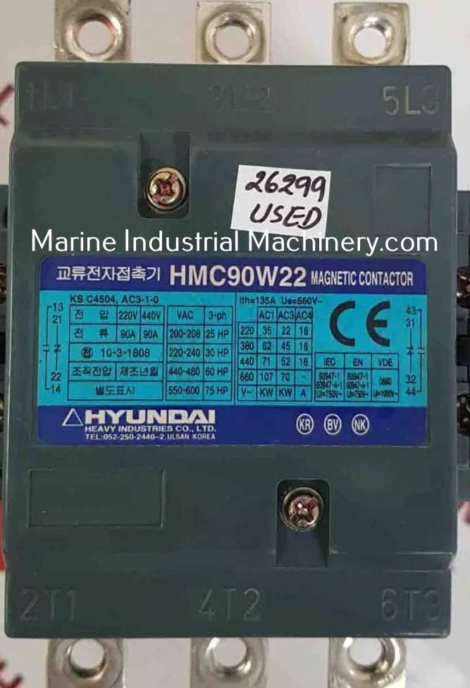 Hyundai HMC90W22 Magnetic Contactor