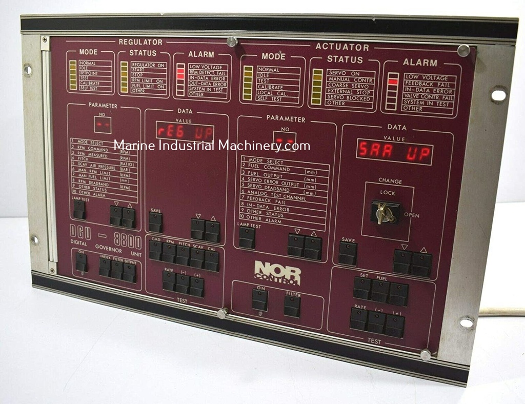 Nor Control Automation DGU-8800 Digital Governor Unit