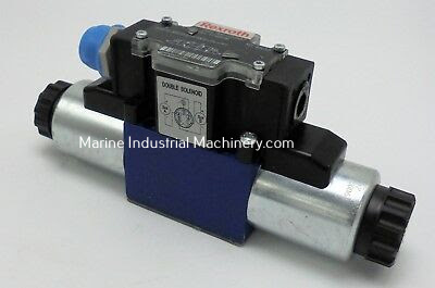 Rexroth R901222557 Double Solenoid Hydraulic Valve