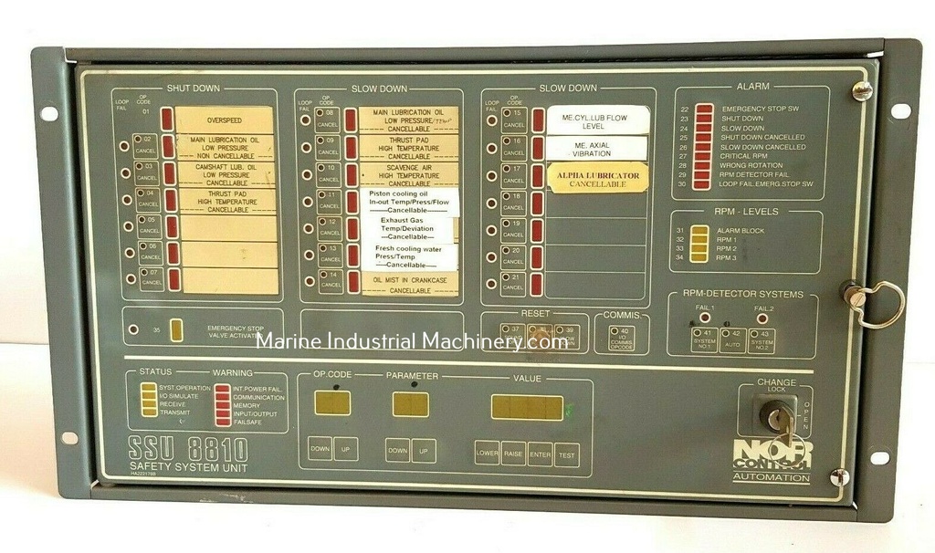 Kongsberg Norcontrol SSU 8810 Safety System Unit