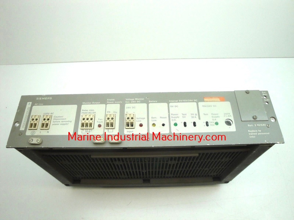 Siemens 6ES5-955-3LC13 Moduler Power Supply