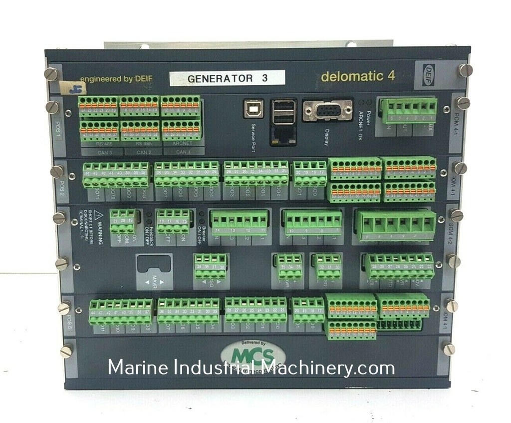 Deif Delomatic 4 DGU 003 Control System