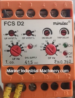 Minilec FCS D2 Under And Over Frequency Relay