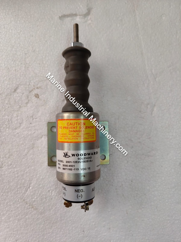 Woodward 2001-12E2U1B2S1A Fuel Shut Down Solenoid