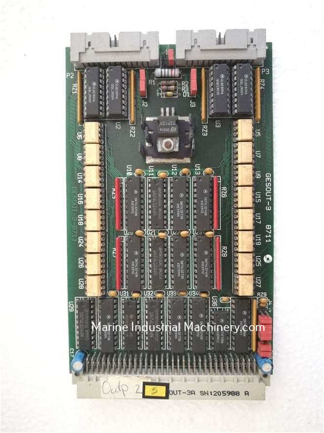 GESPAC GESOUT-3-8711 Pcb Circuit