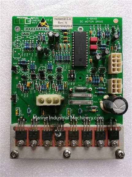 Sperry Marine T65801811-8 X-Band DC Motor Drive PCB
