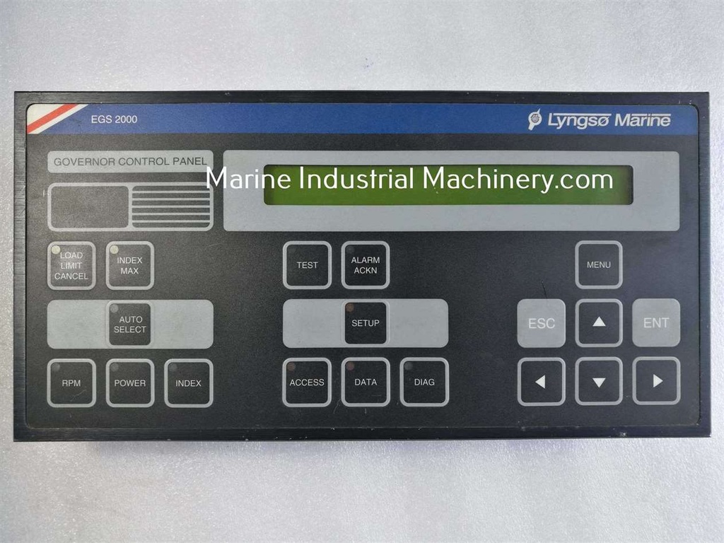 Lyngso Marine EGS 2000 Governor Control Panel