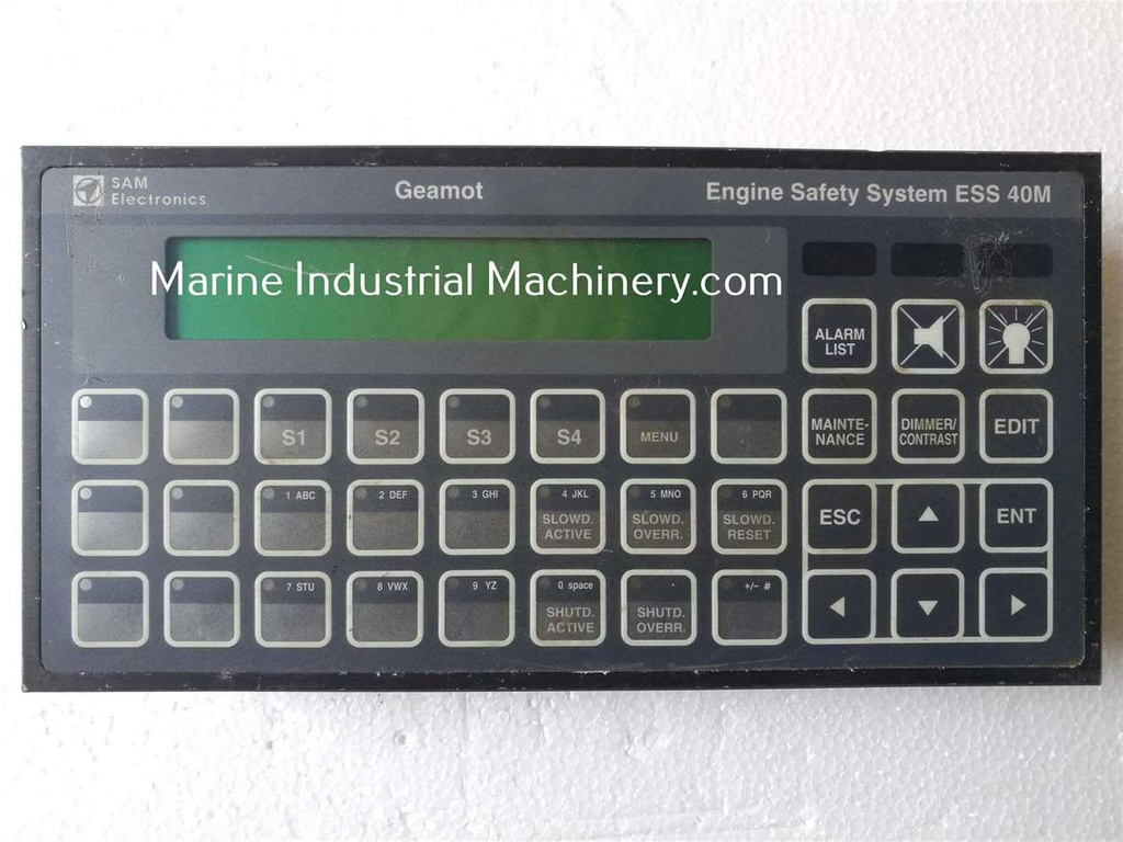 SAM Electronics ESS 40M Engine Safety System