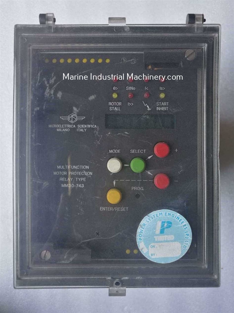 Microelettrica MM30-743 Multifunction Motor Protection Relay