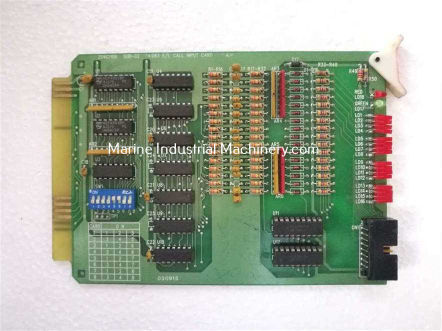 Hydraulic Elevator 204C1108 Call Input Card