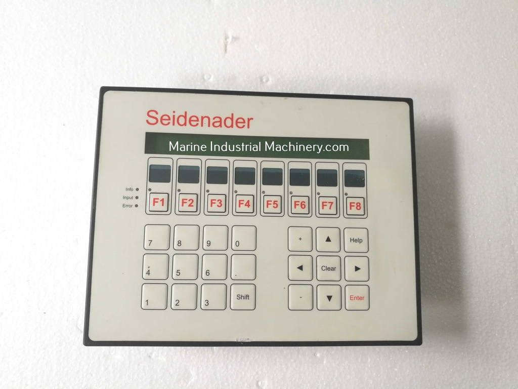 Seidenader Proline 90 Operator Panel