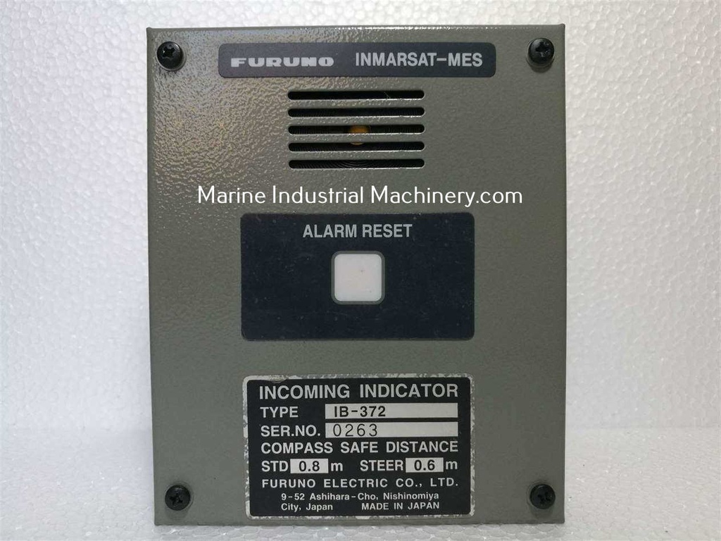 Furuno Electric IB-372 Alarm Reset