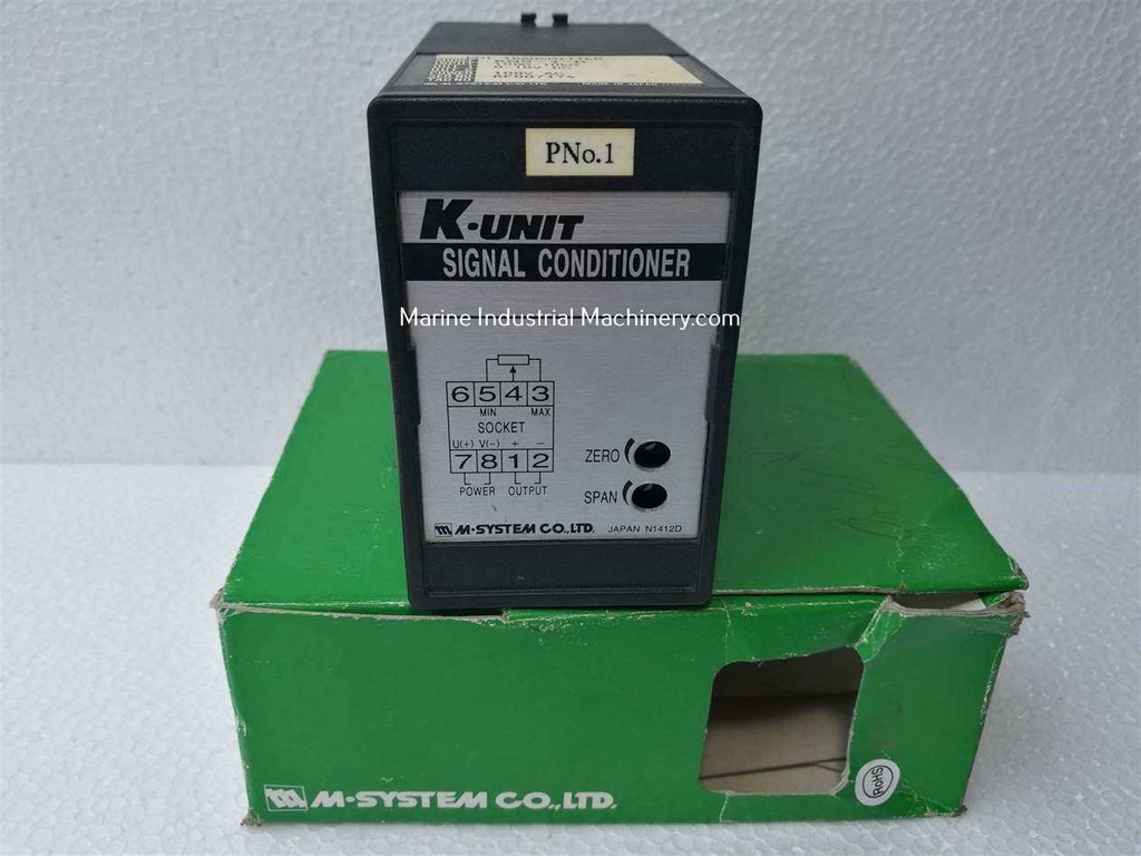 M System KMS-4-B Signal Conditioner, K-Unit Pot Transmitter