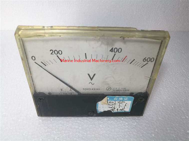 Tokyo Keiki Volt Panel Meter (0-600V)