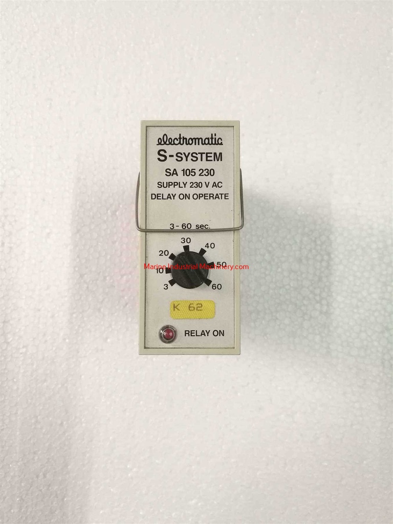 Electromatic S-System SAM205 230 Delay on Operate with Instant Contact